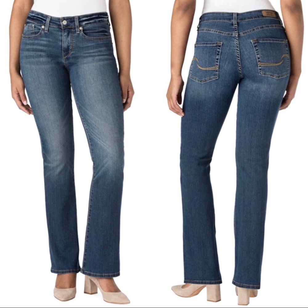 Signature by Levi Strauss Modern Boot Cut Mid Rise Jeans